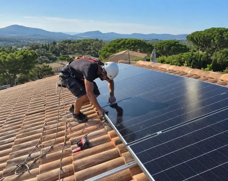Installateur panneaux solaires Chonas-l'Amballan — pose photovoltaïque sur toiture