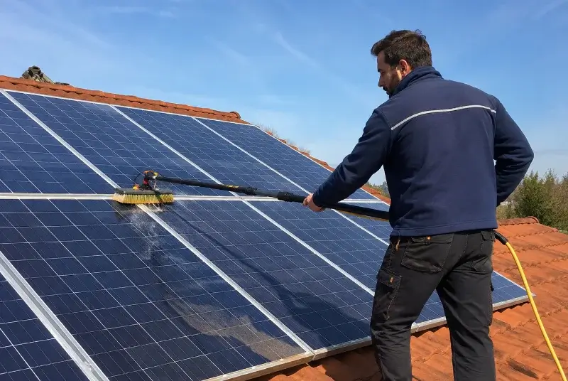 Nettoyage et entretien de panneaux solaires à Chonas-l'Amballan